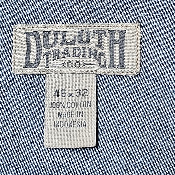 Duluth Trading Company Men's Ballroom Relaxed Fit Jeans 5-Pocket Size 46x32 - Picture 9 of 12